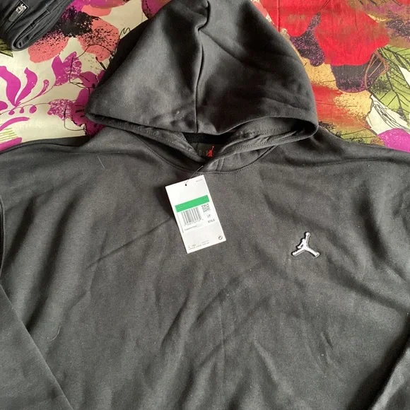 Jordan MJ Essential Fleece Pullover Hoodie - Picture 4 of 8